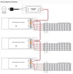 Schema di collegamento controller LED monocolore